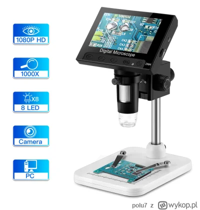 polu7 - DM4-Z01B019 Digital Microscope 1000X w cenie 36.99$ (148.71 zł) | Najniższa c...