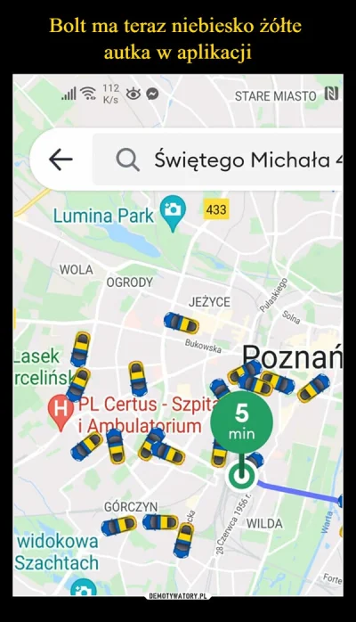 LajfIsBjutiful - @harold97: ale za to będą może w apce bolta samochodziki biało czerw...