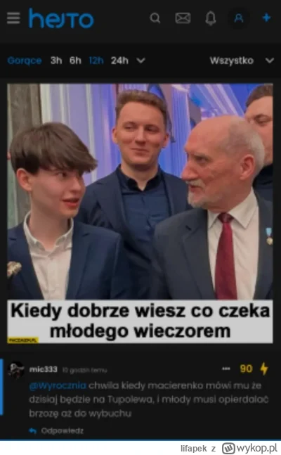 lifapek - Dobry komentarz pod zdjęciem kolegów z hejto ( ͡° ͜ʖ ͡°)

#hejto #heheszki ...