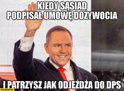 NonNull - Kiedy nawrocki zabierze do dps-u mariusza z 2 mieszkaniami? ja sie pytam do...