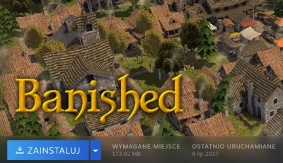 dominowiak - #gry #steamEj a pamiętacie jaki był hype na taką fajną grę "Banished". J...