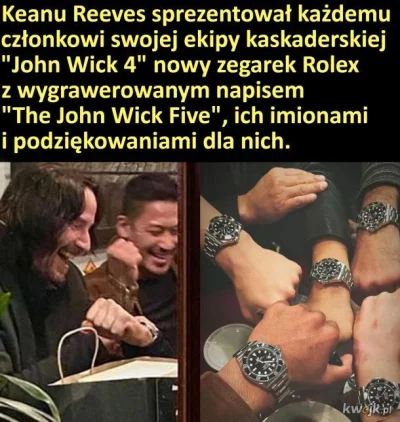 tomwick55 - Też bym chciał być na tyle bogaty, aby móc zafundować coś czy po zegarku ...
