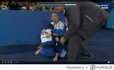 bluzgajacy - #paryz2024 Japonka załamana po przegranej w judo, płakała i wyła przez k...