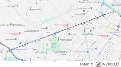 enten - Tajemnicza linia łączy ze sobą 7 przystanków tramwajowych związanych z miaste...