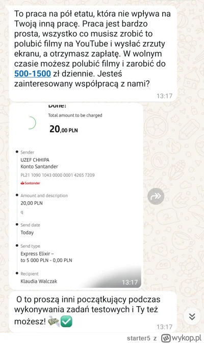 starter5 - Dostałem taka wiadomość. Czy tylko mnie chcą scamowac?