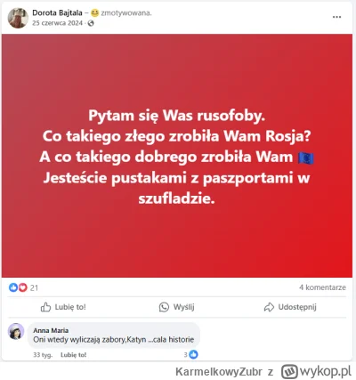 KarmelkowyZubr - @NapoleonV: Pamiętają, ale to dla nich to jest po prostu nic. "Całą ...