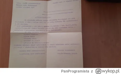 PanProgramista - Przeglądałem stare dokumenty u teściowej i znalazłem takie coś.
#nie...