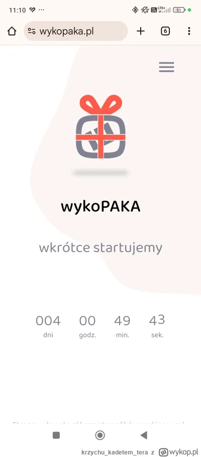 krzychukadetemtera - #wykopaka jeszcze chwila, jeszcze momencik. (づ•﹏•)づ