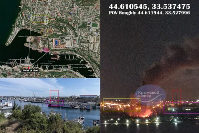Szinako - @Szinako: 
Druga geolokalizacja uderzenia w Sewastopolu. Zgadzamy się, że c...