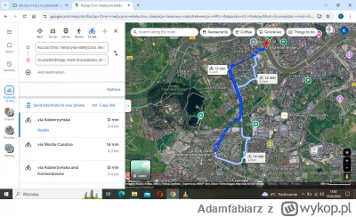 Adamfabiarz - @tempyluj: No niech będzie, że 3 km zamiast 2. Ale z kolei od tej stron...