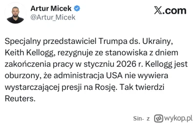 Sin- - W świetle ostatnich przecieków prasowych dotyczących Ukrainy: Jeśli faktycznie...