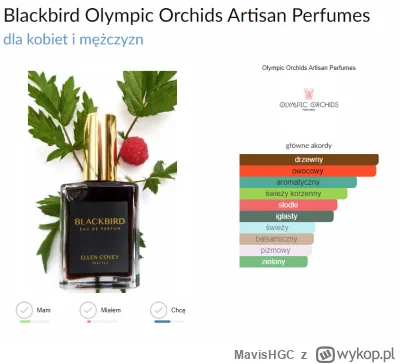 MavisHGC - #perfumy 
Kupie Olympic Orchids Blackbird 100ml
Najchętniej cały flakon, a...