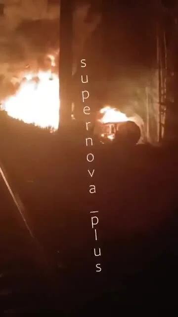 robertkk - >Na linii kolejowej między stacjami Kardon i Szamari w Permie wybuchł ogro...