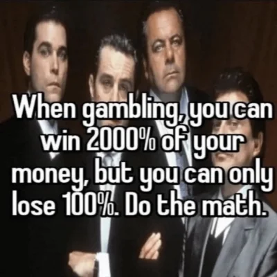 niochland - Pamiętaj @PodniebnyMurzyn, większość osób, które zrezygnowało z hazardu -...