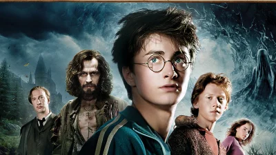 dotankowany_noca - Harry Potter i jego najlepsi przyjaciele Ron i Hermiona, po przerw...