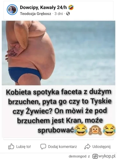 demongod - Dowcipy, Kawały

#heheszki #humor #grazynacore