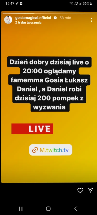 kulis - #famemma #danielmagical 
dzisiaj tucznik wali 200 pompek. Powaga na tagu