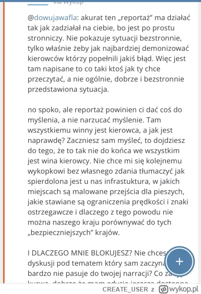 CREATE_USER - @dowujawafla: xDDDDDDDDDDDDD pasywna agresja, no tak płatku śniegu xD j...