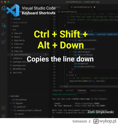 tomaszs - This #vscode shortcut will blow your mind! Also, here's a dedicated hashtag...