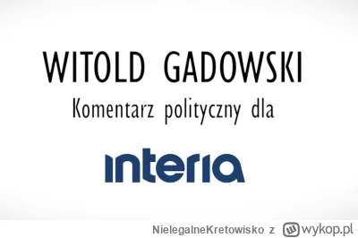 NielegalneKretowisko - Kolejny dowód na to, że Polsat to ruska onuca. Witold Gadowski...