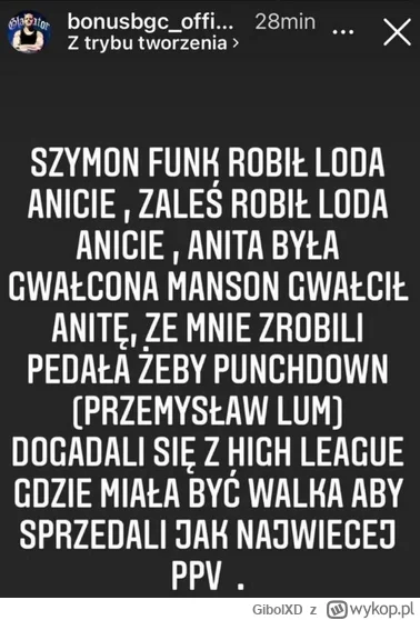 GibolXD - @alljanuszx: