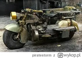 piratestorm - @wfyokyga: amatorzy, motocykl zbudowany z bf-a 109 to jest coś