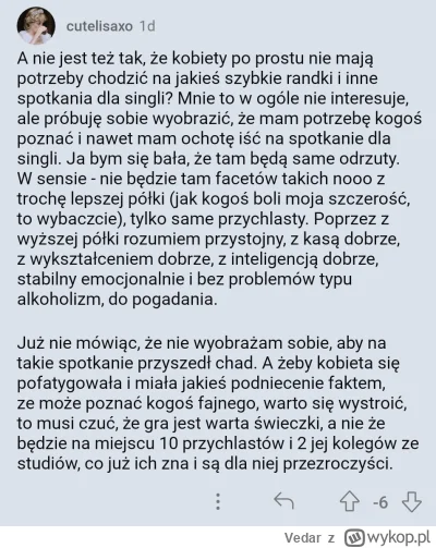 Vedar - To jest właśnie prawdziwe #pieklokobiet. Wyobraźcie sobie że przez całe życie...