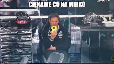 bary94pl - #f1 toto wolf przegląda mirko zamiast się cieszyć