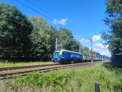 sylwke3100 - Rybnik Gotartowice 

Skład na czele z lokomotywą Dragon od PKP Cargo uda...