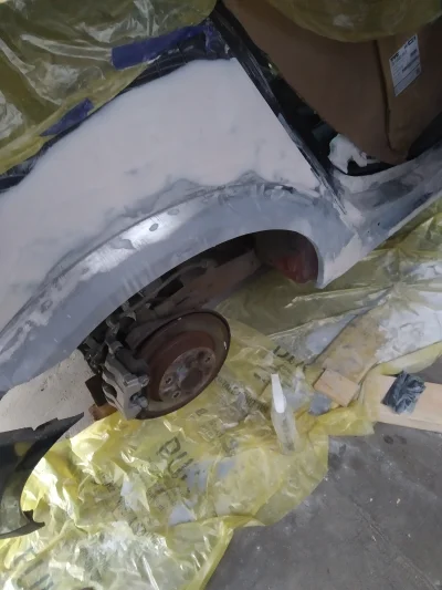 Smarek37 - #majsterkowanie #samochody 
No powiem wam Panowie z #blacharstwo i #lakier...