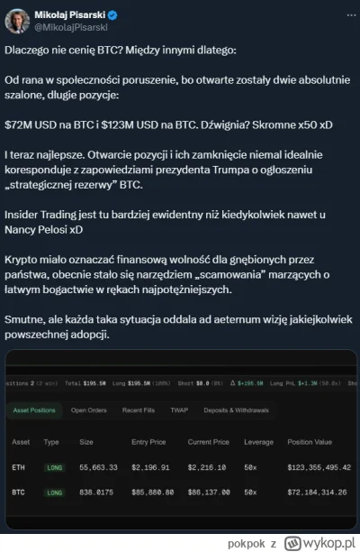 pokpok - Czy wypok zorientował się jak Trum wyruchał na sucho bitcoinowców?

Ja pierd...