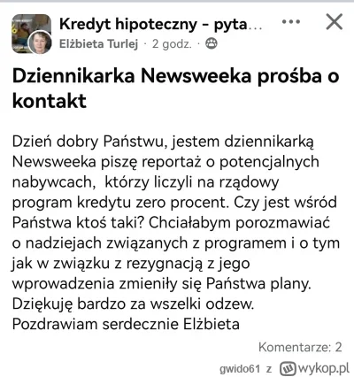 Wielka-Polska-Betonowa - #nieruchomosci "dziennikarka" szuka osób liczących na darmow...