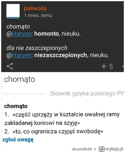 dicamillo89 - @paliwoda: CHOMĄTO, nieuku.