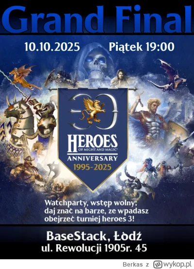 Berkas - *Wielki Finał Pucharu XXX-lecia Heroes of Might & Magic wspólne oglądanie w ...