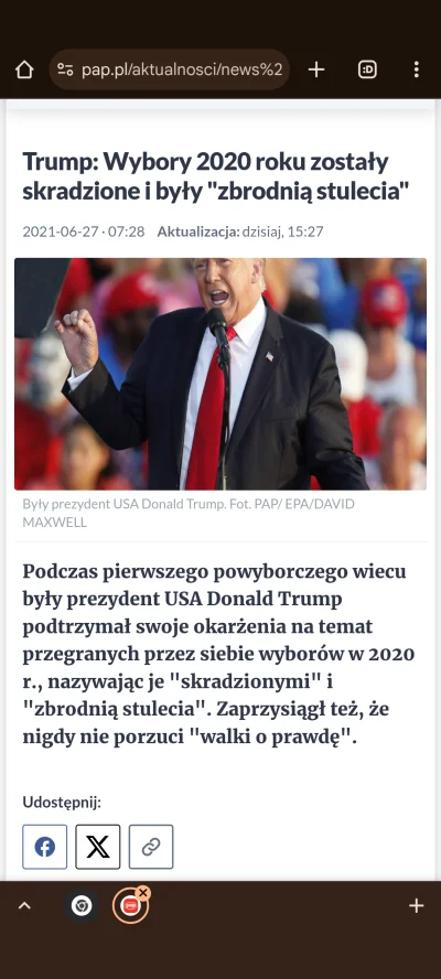 bylem_zielonko - >Skradziono nam te wybory" Mocne słowa jak na osobę nieuprawnioną do...