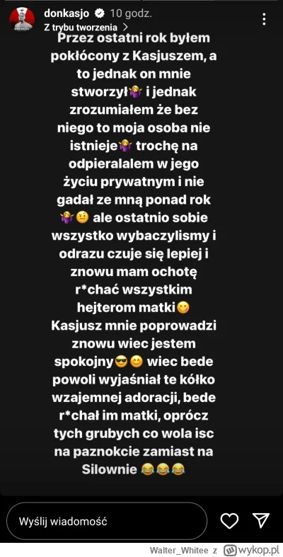 Walter_Whitee - Być może już było, story Dona Kasjo jak to mówi Boxdel

#famemma