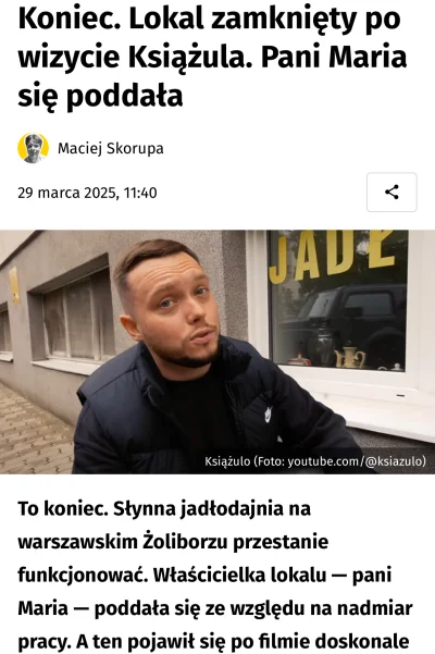 PanMaglev - Zawsze mnie to trochę bawi, że baba odniosła sukces i się poddała, ale z ...