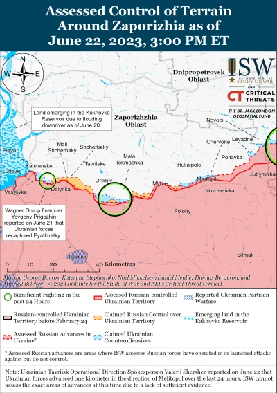 Kagernak - Południowa Ukraina (rosyjski cel: Utrzymać pozycje frontowe i zabezpieczyć...