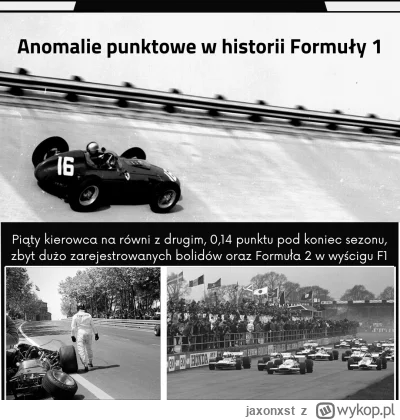 jaxonxst - System punktowy w Formule 1 jest obecnie przejrzysty dla przeciętnego kibi...