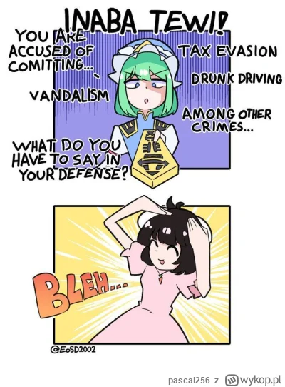 pascal256 - #touhou #anime #tewiinaba #shikieikirikitiki