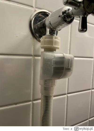 Teec - Ma któryś mirek pralkę bosch z wężem aquastop? Potrzebuje się dowiedzieć jaka ...