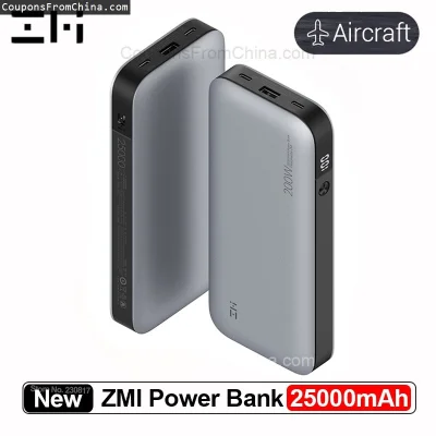 n____S - ❗ ZMI QB826 25000mAh 200W 90.7Wh Power Bank
〽️ Cena: 79.78 USD (dotąd najniż...