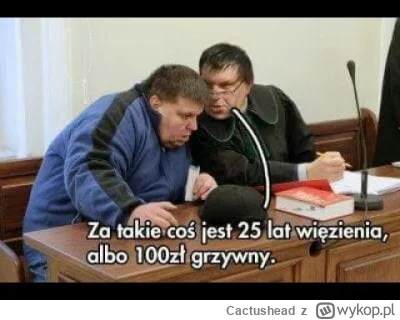 Cactushead - @Danuel: Baa, już teraz każde jego i majora słowo niesie ,,głęboką " s...