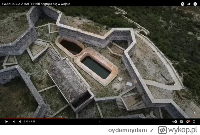 oydamoydam - Francuski fort na Haiti na szczcie wzgórza, do którego nie ma porządnej ...