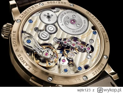 wjtk123 - Oczywiście żadne zdjęcie zegarka od Lange nie jest kompletne bez uzupełniaj...