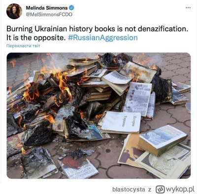 blastocysta - >zakazać książek rosyjskich autorów, proponuję palić na stosach

@Rando...