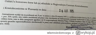 wlamsiedomozgu - 216 570 - 450 = 216 120
Data donacji - 20.02.2025
Rodzaj donacji - k...