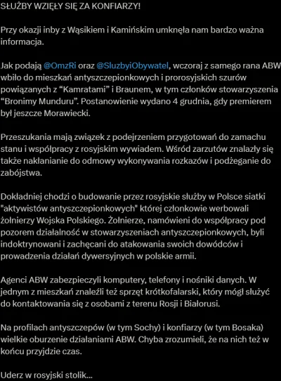 MirekStarowykopowy - Antyszczepy roSSyjskimi szpionami, a to ci nowina. ( ͡° ͜ʖ ͡°) #...