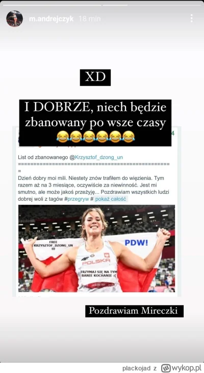 plackojad - @KRZYSZTOFDZONGUN Marysia miała rację ( ͡º ͜ʖ͡º)