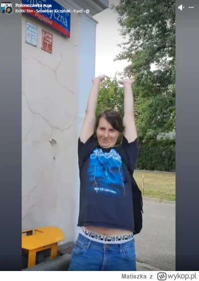 Matiszka - @kiczynskyy: robi gimnastykę